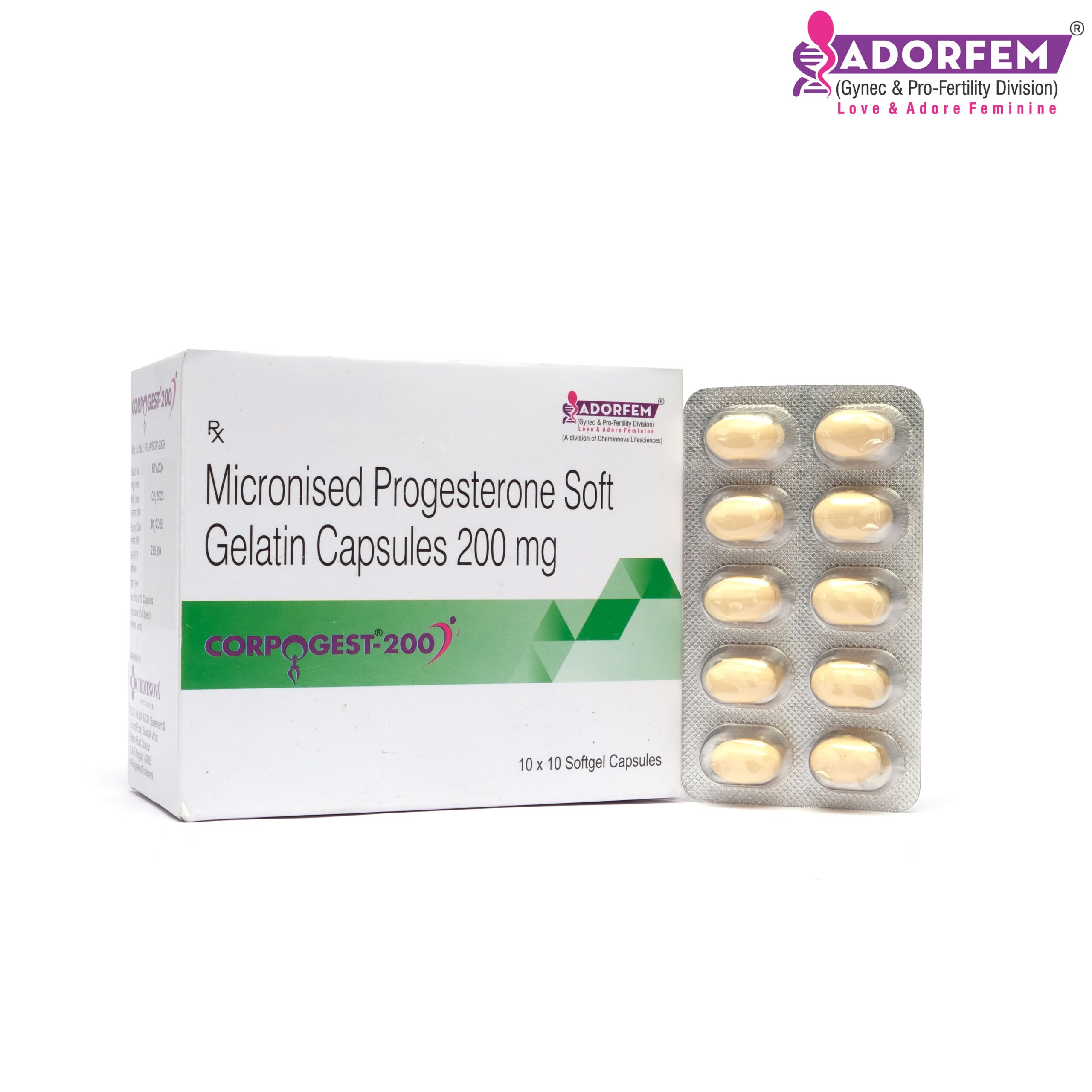 Corpogest 200 Softgel Capsules