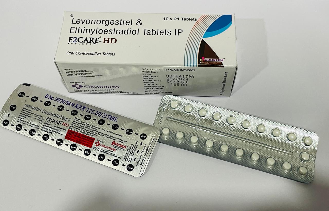 Ethinyloestradiol.05+Levonorgestrel 0.25mg