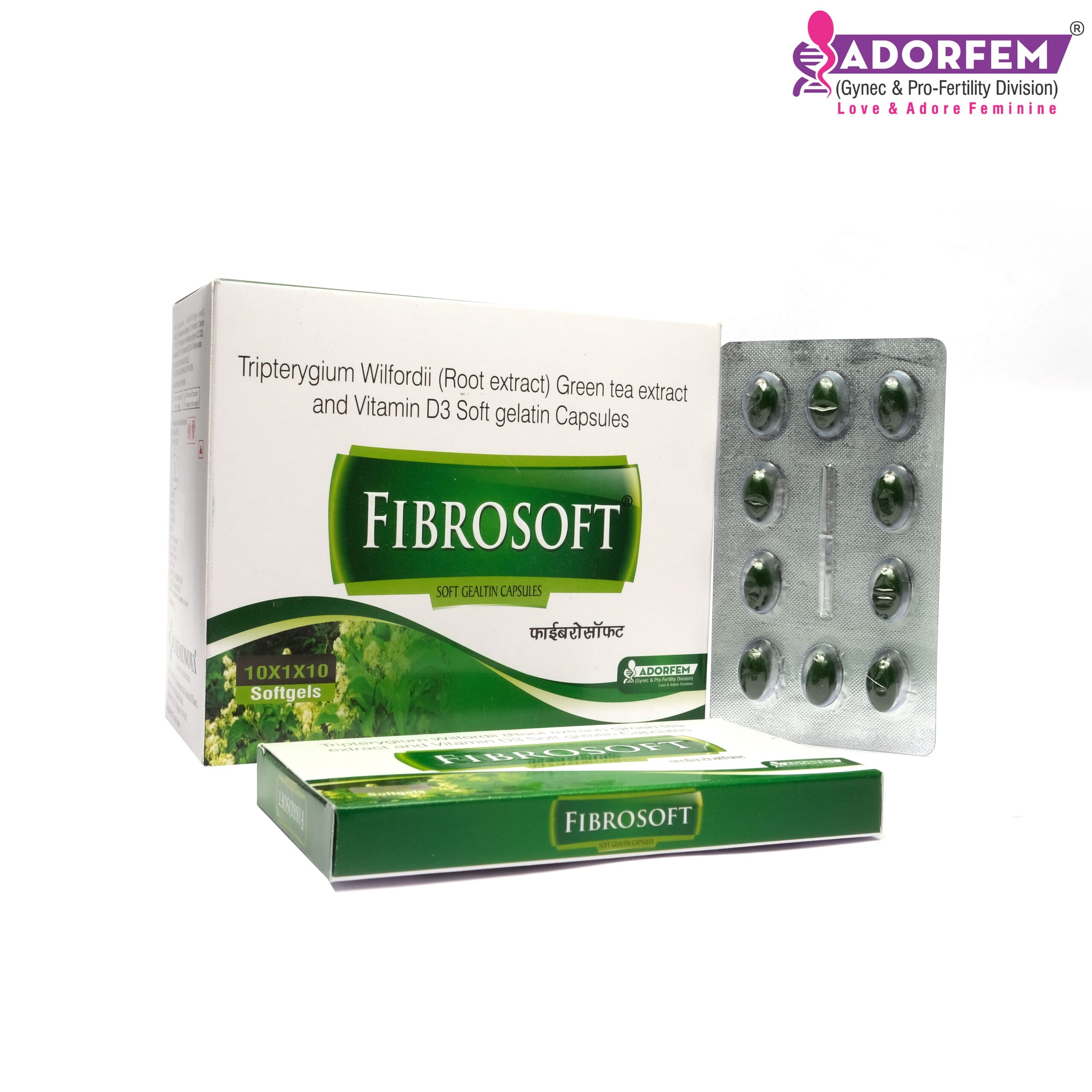 Tripterygium Wilfordi (RootExt)20.mg+Green Tea Ext.(EGCG)400.mg+Vitamin D3.1000.IU